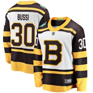 Youth Boston Bruins Brandon Bussi Fanatics Branded 2019 Winter Classic Breakaway Jersey - White