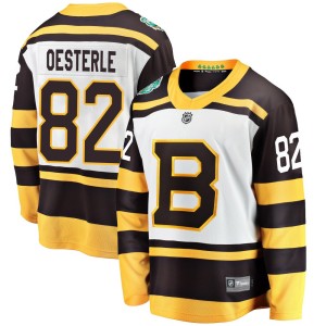 Youth Boston Bruins Jordan Oesterle Fanatics Branded 2019 Winter Classic Breakaway Jersey - White