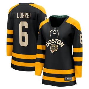 Women's Boston Bruins Mason Lohrei Fanatics Branded Breakaway 2023 Winter Classic Jersey - Black