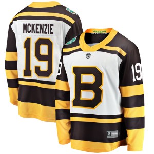 Men's Boston Bruins Johnny Mckenzie Fanatics Branded 2019 Winter Classic Breakaway Jersey - White